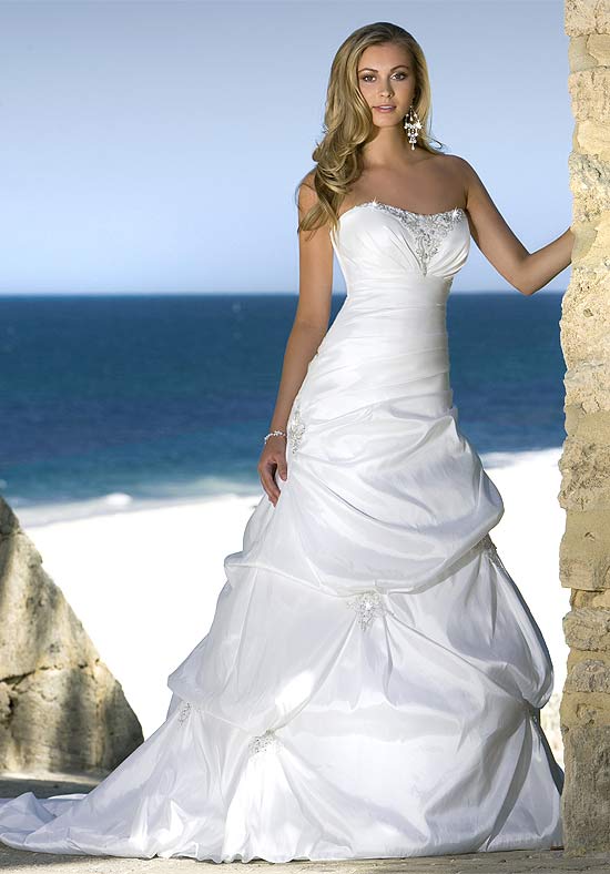 Orifashion HandmadeOrifashion HandmadeBeach Bridal Gown / Weddin - Click Image to Close